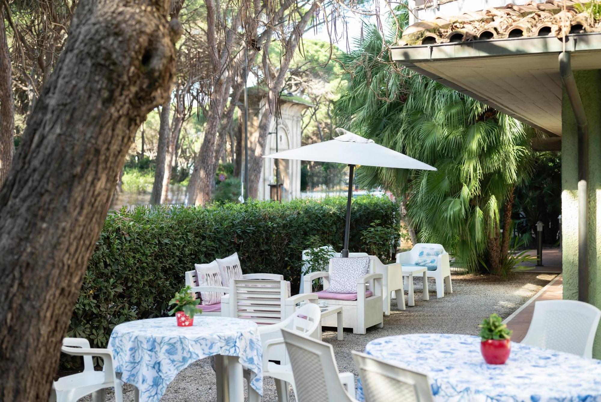 Hotel Parco Dei Pini - 100Mt Dal Mare 폴로니카 외부 사진